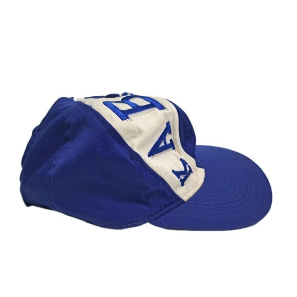 Kavala FC Vintage Hat Cap Greece Football Club Soccer Rare Blue White Beestar - Picture 6 of 9